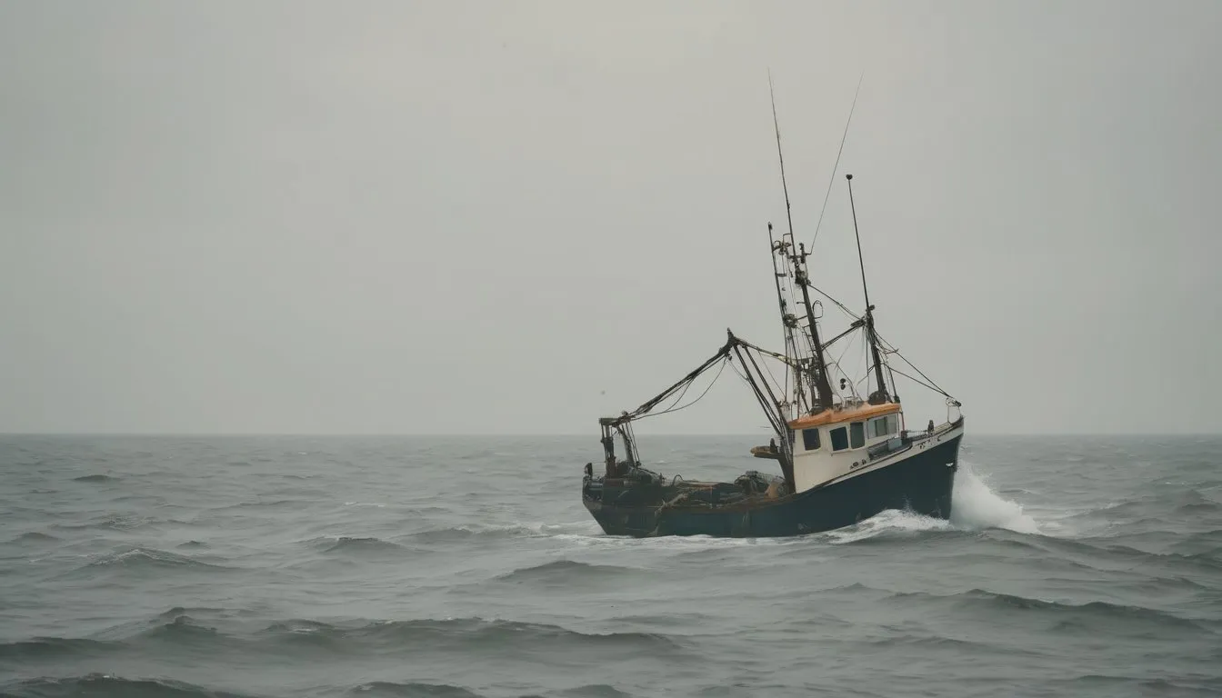 Un navire à moteur rencontre un navire en train de pêcher (engins à l'eau). Qui s'écarte ?